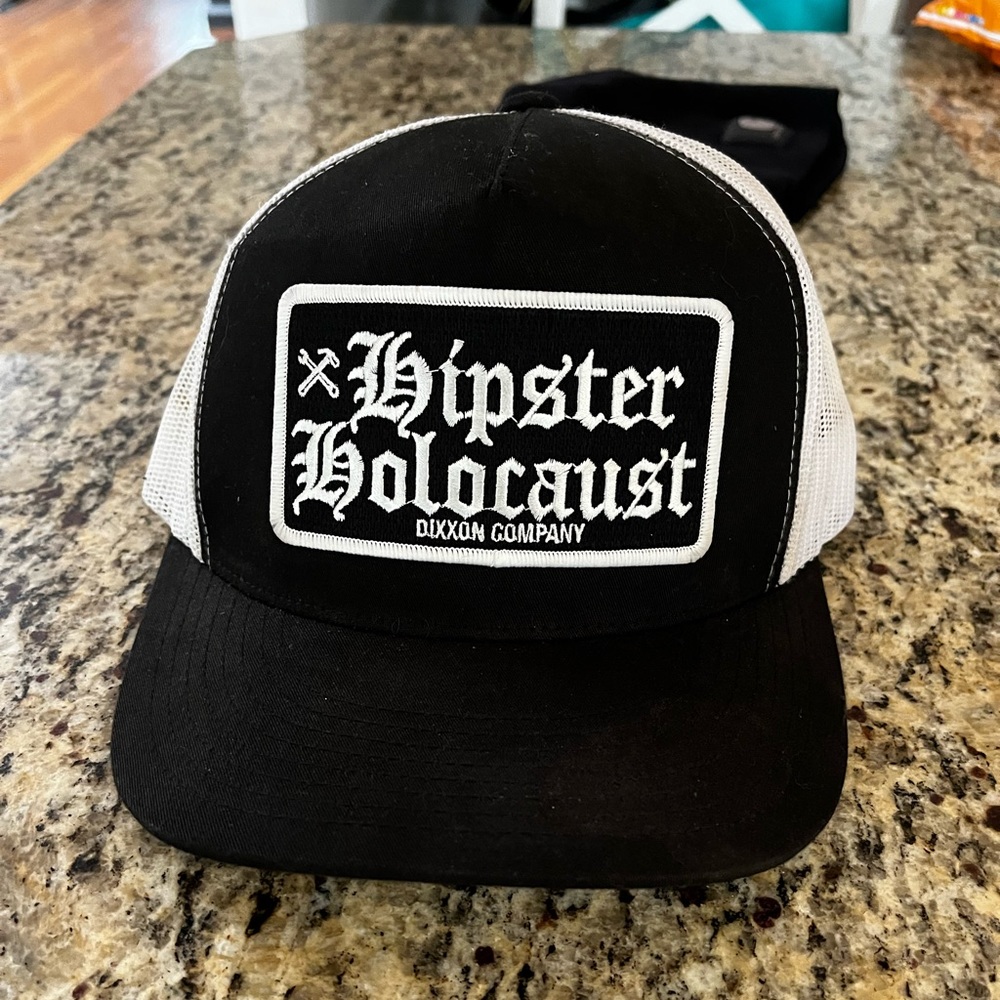 RARE OG Dixxon Hipster Holocaust trucker hat